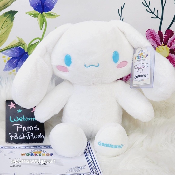 Build A Bear Sanrio CINNAMOROLL Hello Kitty Sleeper 25th Anniversa Cupcake Plush - Picture 13 of 16